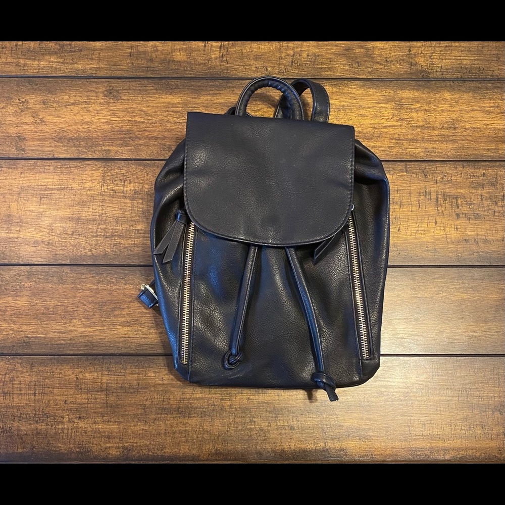 Mossimo faux-leather backpack